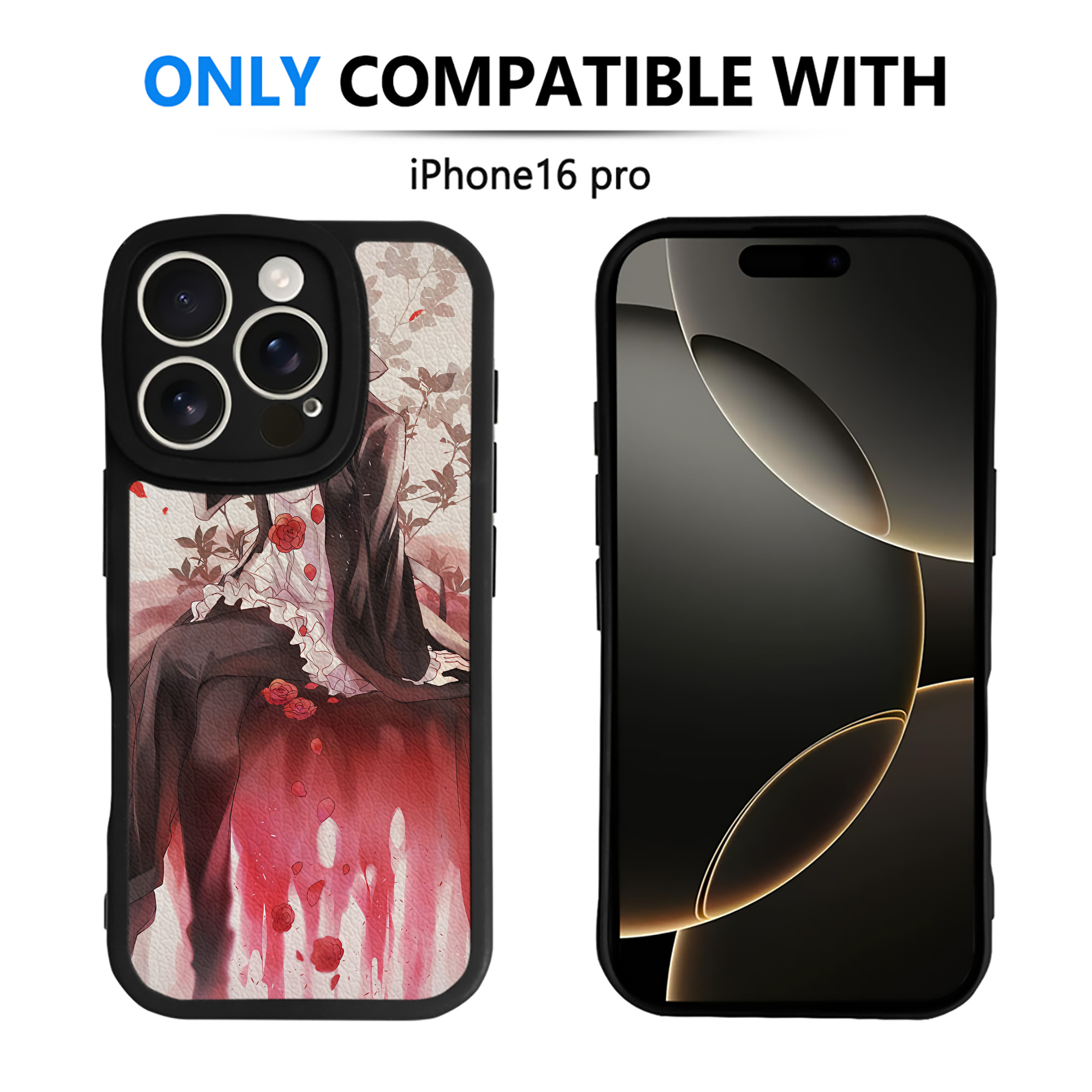 （画像用） 文豪ストレイドッグス Bungo Stray Dogs 【iPhone 16シリーズ対応】シリコンスマホケース（レザー調） 材質：シリコン
